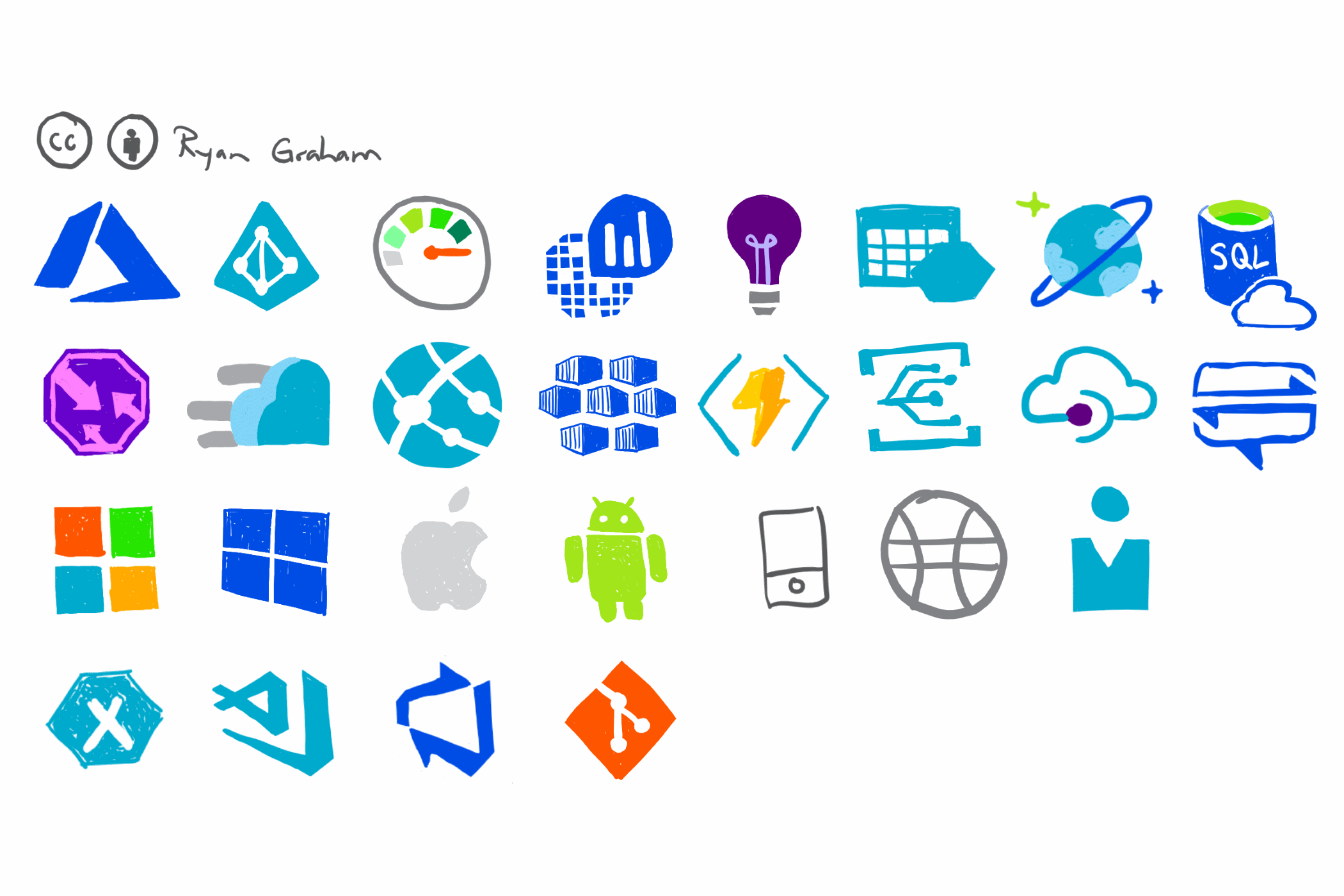 Hand-drawn Icons